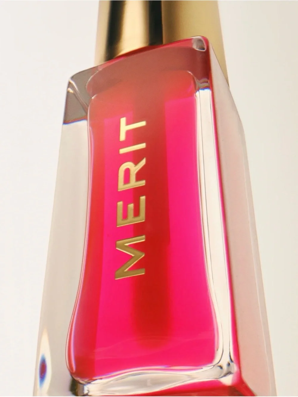 Merit Lip Gloss — Sheer Bright Pink Hydrating Shine
